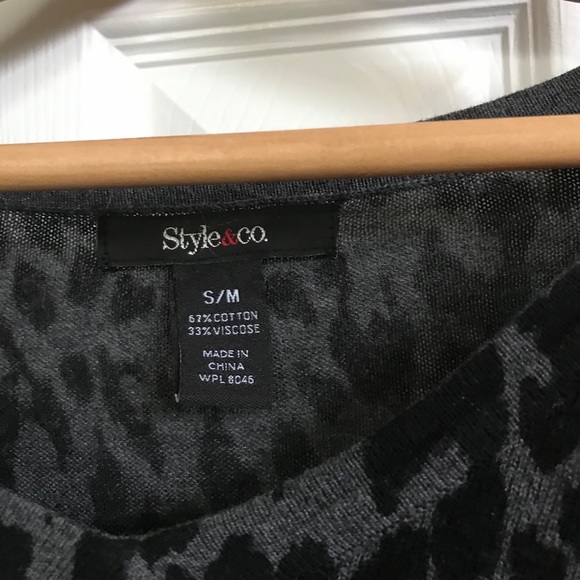 Leopard print poncho - Picture 4 of 4